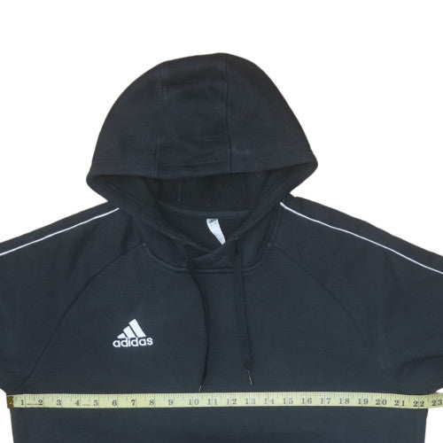 Mens UK Size L Adidas Black Pullover Hoodie