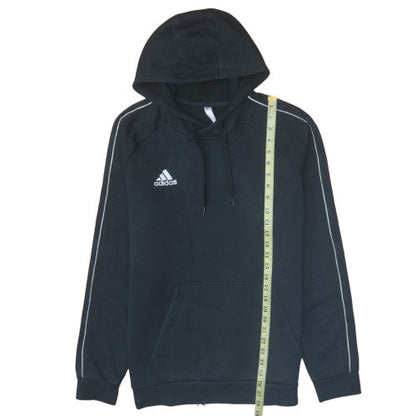 Mens UK Size L Adidas Black Pullover Hoodie