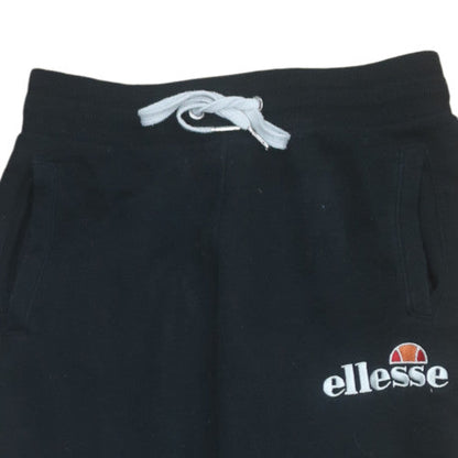 Ellesse Womens Black UK 8 Jogger Sweatpants Cotton Blend Casual