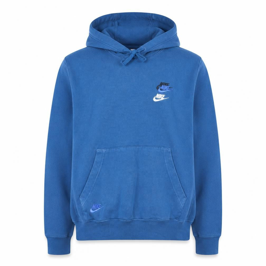 Mens UK Size S Nike Blue Pullover Hoodie