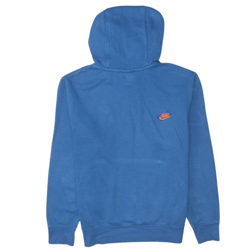 Mens UK Size S Nike Blue Pullover Hoodie