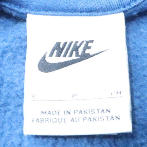 Mens UK Size S Nike Blue Pullover Hoodie