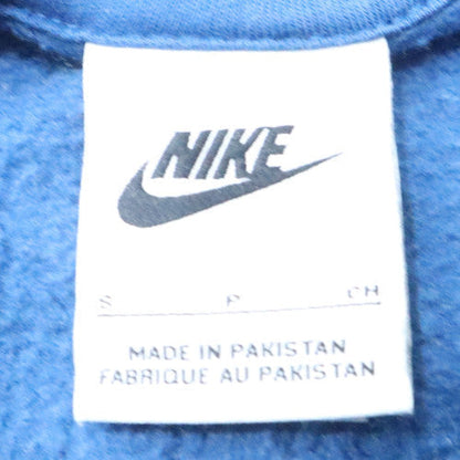 Mens UK Size S Nike Blue Pullover Hoodie
