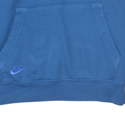 Mens UK Size S Nike Blue Pullover Hoodie