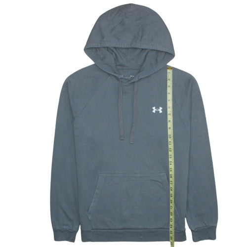 Mens UK Size M Under Armour Grey Pullover Hoodie
