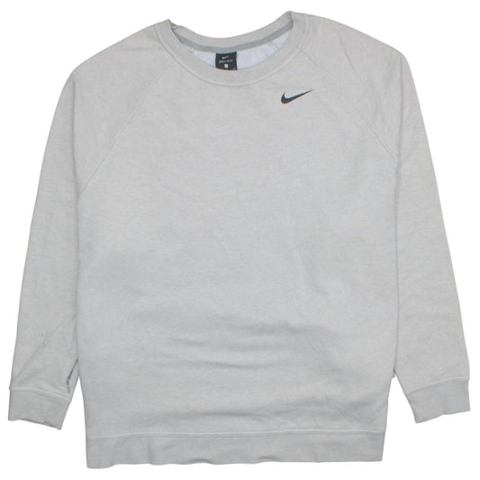 Mens UK Size XL Nike Grey Pullover Sweatshirt