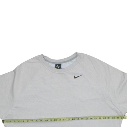 Mens UK Size XL Nike Grey Pullover Sweatshirt