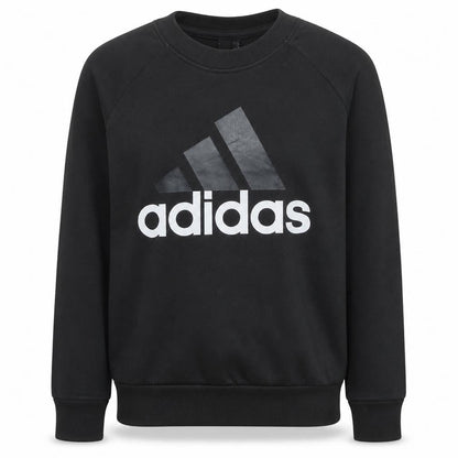 Womens UK Size M Adidas Black Pullover Sweatshirt