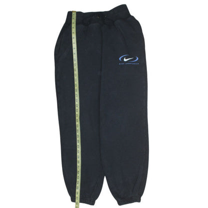 Nike Women Black XS Cotton Jogger Sweatpants Elastic Waist Sportswear