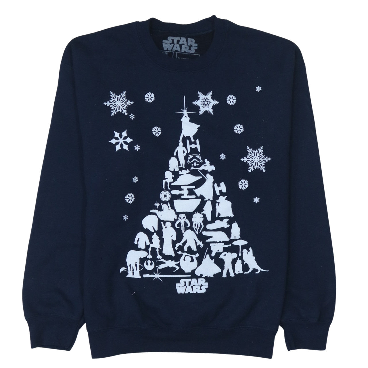 Womens UK Size M Star Wars Blue Pullover Sweatshirt
