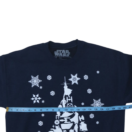 Womens UK Size M Star Wars Blue Pullover Sweatshirt
