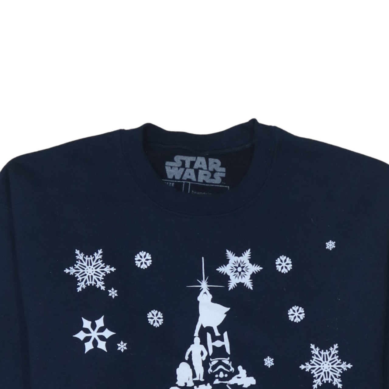 Womens UK Size M Star Wars Blue Pullover Sweatshirt