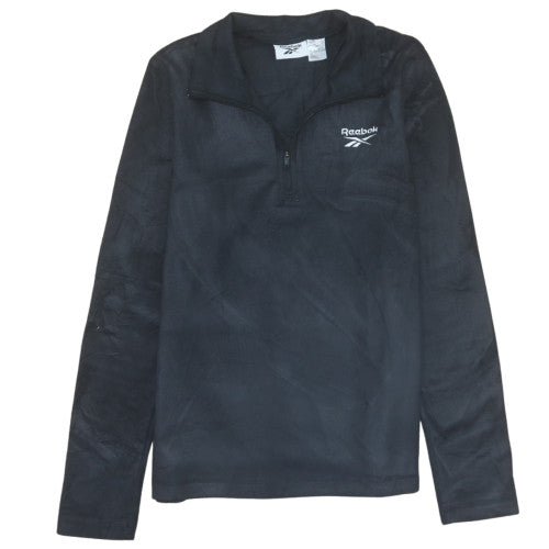 Womens UK Size 10 Reebok Black Pullover Sweatshirt