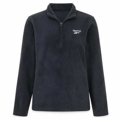 Womens UK Size 10 Reebok Black Pullover Sweatshirt