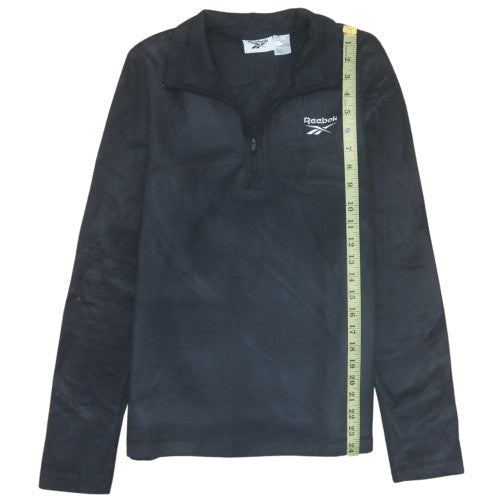 Womens UK Size 10 Reebok Black Pullover Sweatshirt