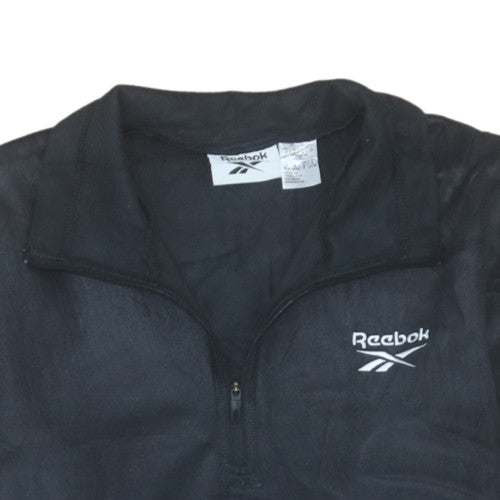 Womens UK Size 10 Reebok Black Pullover Sweatshirt