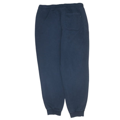 Converse Men's Blue L Sweatpants Fleece Logo Drawstring Comfort