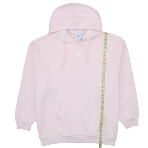 Womens UK Size XL Adidas Pink Pullover Hoodie
