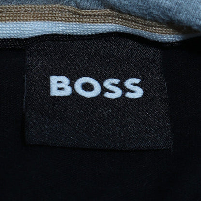 Mens UK Size S BOSS Black Full Zip Hoodie