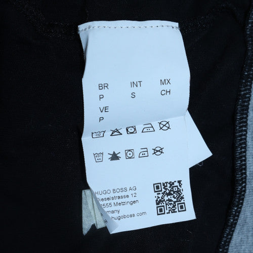 Mens UK Size S BOSS Black Full Zip Hoodie