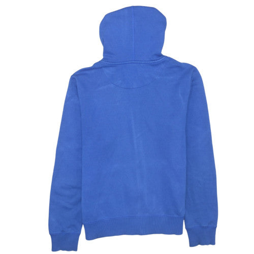 Mens UK Size S Nike Blue Full Zip Hoodie