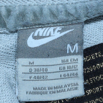 Womens UK Size M Nike Grey Full Zip Hoodie