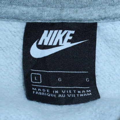 Mens UK Size L Nike Grey Pullover Sweatshirt