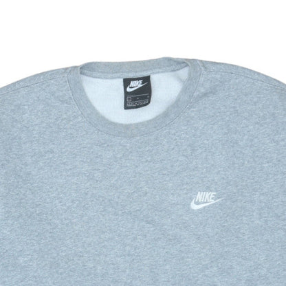 Mens UK Size L Nike Grey Pullover Sweatshirt