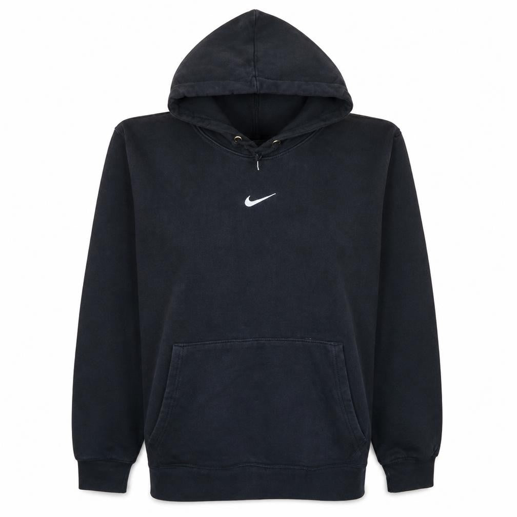 Womens UK Size L Nike Black Pullover Hoodie