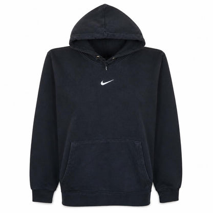 Womens UK Size L Nike Black Pullover Hoodie