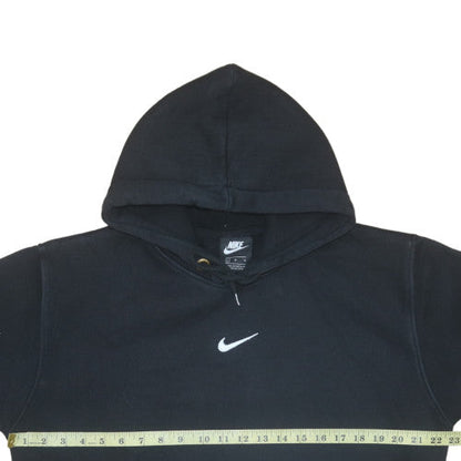 Womens UK Size L Nike Black Pullover Hoodie