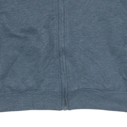 Mens UK Size M U.S. Polo Assn. Grey Full Zip Hoodie