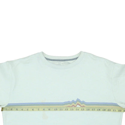 Mens UK Size L Patagonia White Pullover Sweatshirt