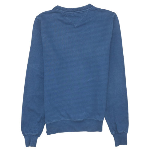 Womens UK Size XS Tommy Hilfiger Blue Pullover Sweatshirt