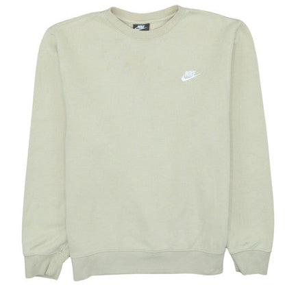 Mens UK Size M Nike Beige Pullover Sweatshirt