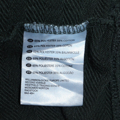 Mens UK Size M Dickies Green Full Zip Sweatshirt