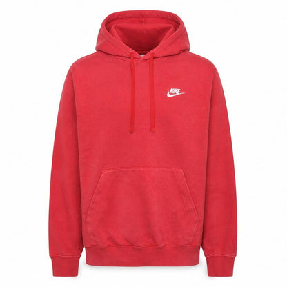 Mens UK Size S Nike Red Pullover Hoodie