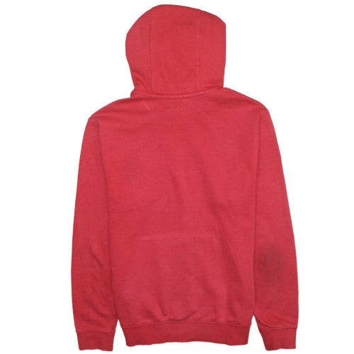 Mens UK Size S Nike Red Pullover Hoodie
