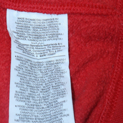Mens UK Size S Nike Red Pullover Hoodie