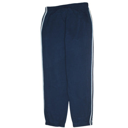 Adidas Men Blue Essentials Sweatpants M Regular Fit Fleece