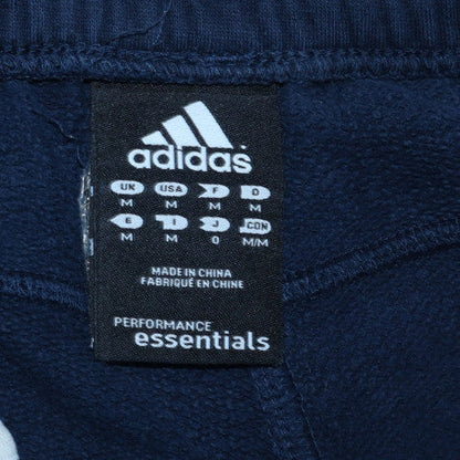 Adidas Men Blue Essentials Sweatpants M Regular Fit Fleece