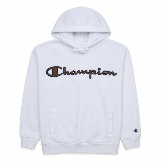 Womens UK Size S Champion White Pullover Hoodie