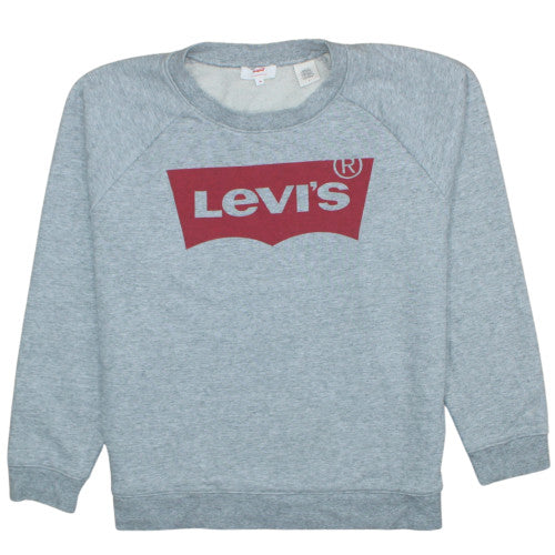 Womens UK Size M Levi's Grey Pullover Sweatshirt