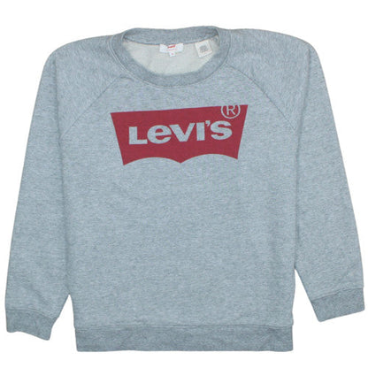 Womens UK Size M Levi's Grey Pullover Sweatshirt