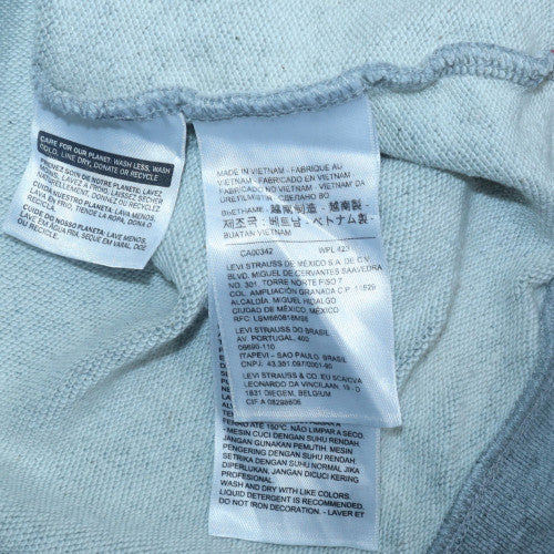 Womens UK Size M Levi's Grey Pullover Sweatshirt
