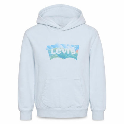 Womens UK Size L Levi's White Pullover Hoodie