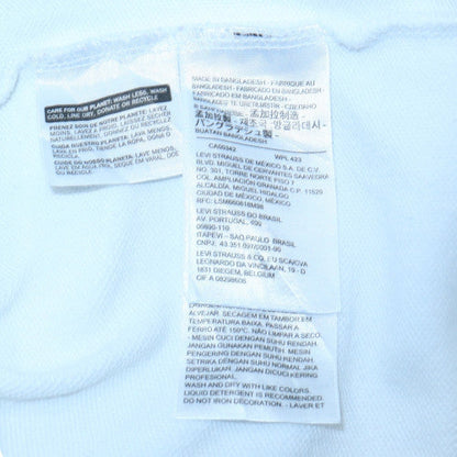 Womens UK Size L Levi's White Pullover Hoodie