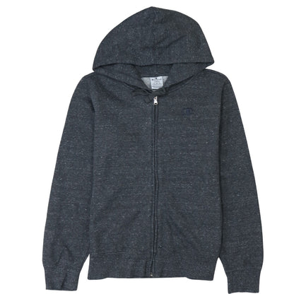Womens UK Size L Champion Grey Full Zip Hoodie
