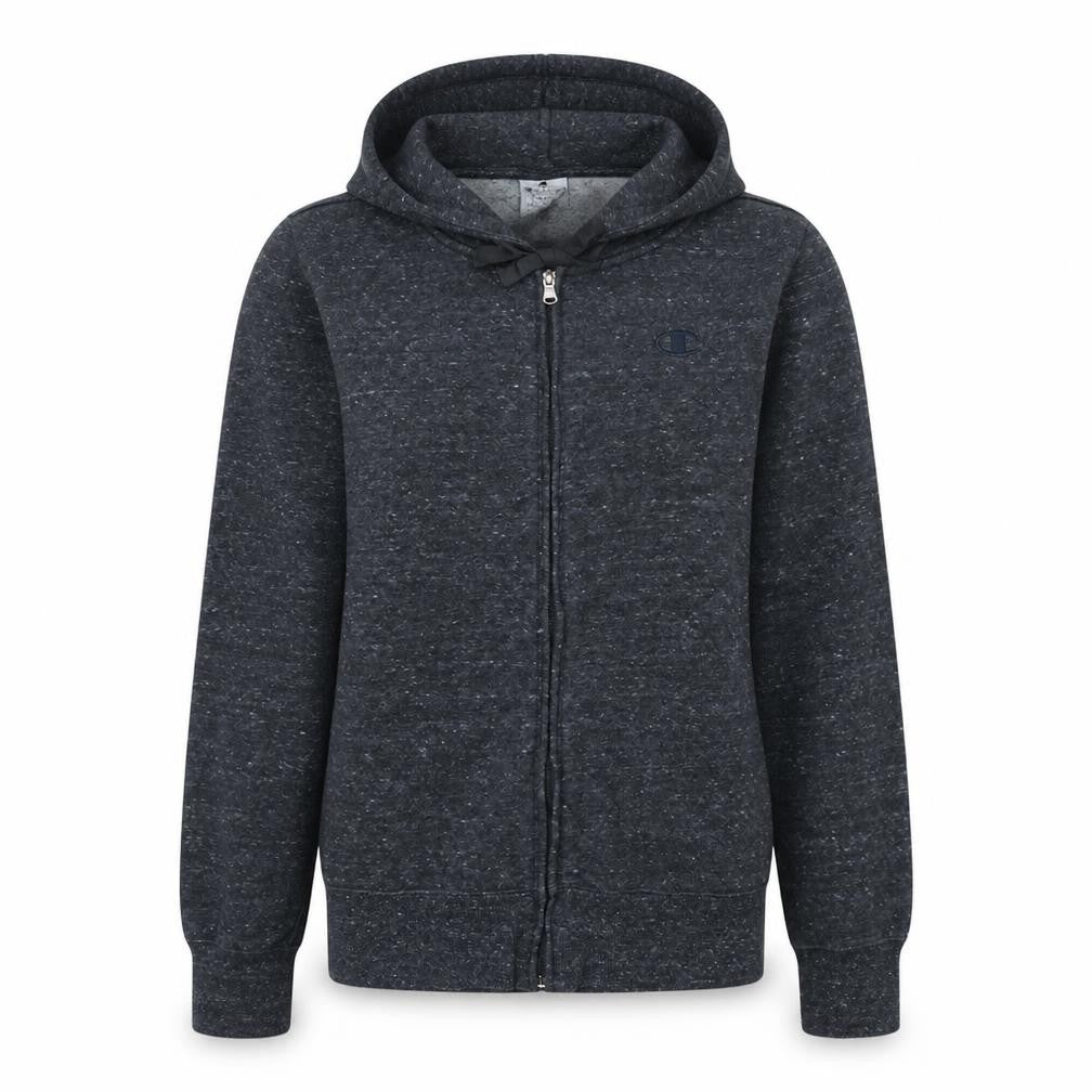 Womens UK Size L Champion Grey Full Zip Hoodie