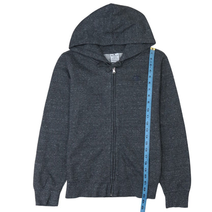 Womens UK Size L Champion Grey Full Zip Hoodie